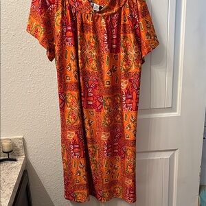 Vintage Anthony Richards Orange and Brown Multicolor Intimates with pockets
